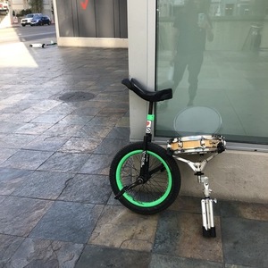 2012 Nimbus Nimbus trials unicycle Black and Green