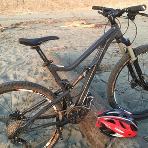 2014 Santana Cycles Tallboy Silver, gray or bare metal