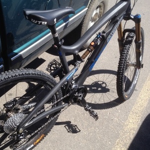 2012 Santa Cruz Santacruz Nomad Carbon Black
