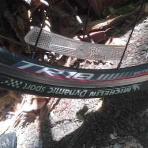 Raleigh Silver, gray or bare metal, Black, and Blue