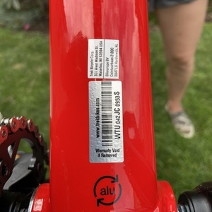 2022 Trek Marlin 7 Red and Orange