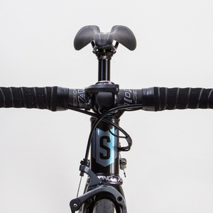 2016 Stinner Frameworks Gibraltar Titanium Black, Silver, gray or bare metal, and Teal