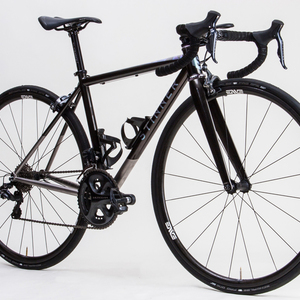 2016 Stinner Frameworks Gibraltar Titanium Black, Silver, gray or bare metal, and Teal