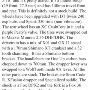 2021 Specialized Status Blue