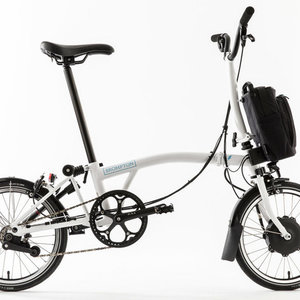 2019 Brompton Bicycle electric EB M6L White