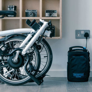 2019 Brompton Bicycle electric EB M6L White