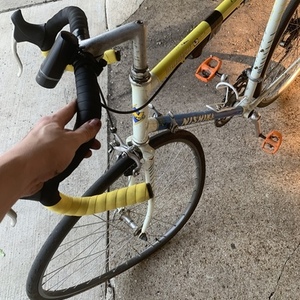 1980 Nishiki Road bike Yellow or Gold and Blue