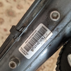 2015 Trek 720 Disc Silver, gray or bare metal