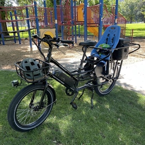 2021 Rad Power Bikes Rad Wagon 4 cargo bike (rear storage) Black