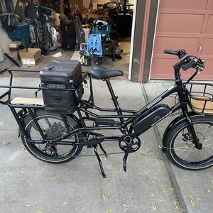 2021 Rad Power Bikes Rad Wagon 4 cargo bike (rear storage) Black