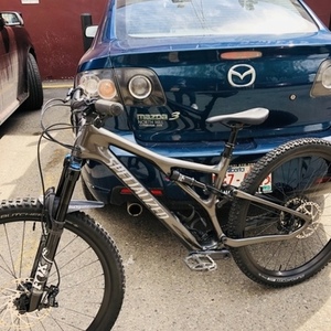 2021 Specialized Comp Carbon Stump Jumper Silver, gray or bare metal