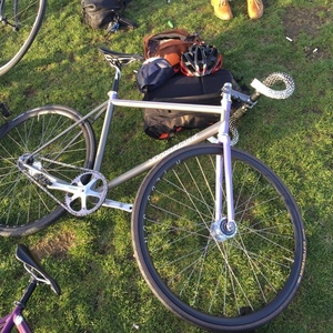 2015 Broakland Track fighter Silver or Gray and Purple
