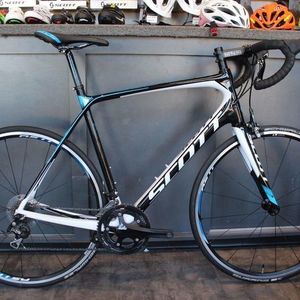 2014 SCOTT Solace 30 Black, White, and Blue