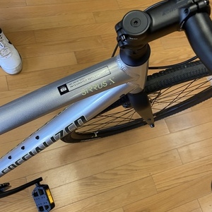 2021 Specialized Sirrus x Silver, gray or bare metal