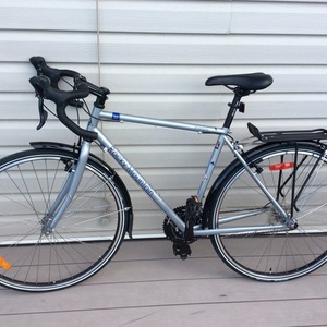 2013 Rocky Mountain Bicycles Sherpa 30 Silver, gray or bare metal