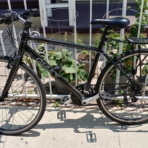 2017 Giant Escape 3 Black and Silver, gray or bare metal