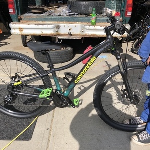 2021 Cannondale Black and Green