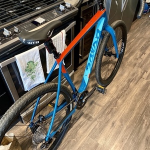 2020 Salsa Cutthroat Teal, Blue, and Red