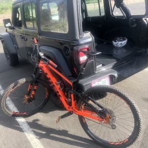 2018 Trek Slash 9.8 Orange and Black