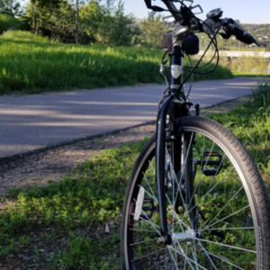 2009 Trek 7000 Silver, gray or bare metal and Black