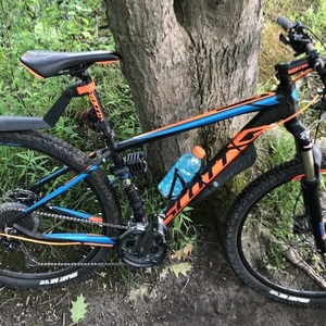 2018 SCOTT aspect 930 Black, Orange, and Blue