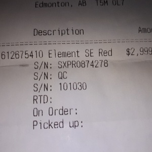 2010 Rocky Mountain Bicycles Element SE Red