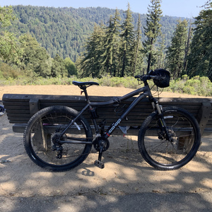 2021 REI Mountain bike Silver, gray or bare metal