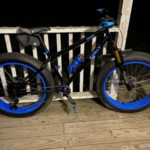 2021 Mongoose Dolomite (relabeled as Surly Wednesday) Black and Blue