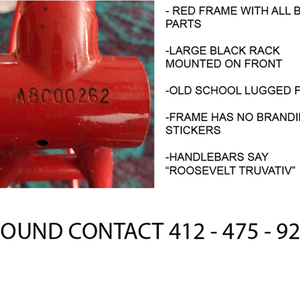 1986 Unbranded Unbranded Red