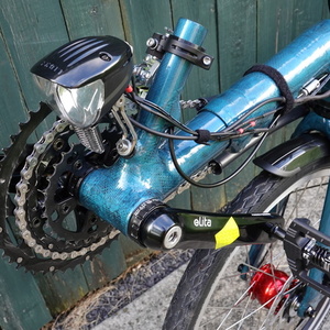 2021 Custom DIY Carbon Fiber recumbent Teal