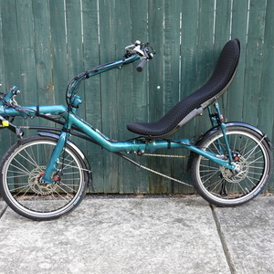 2021 Custom DIY Carbon Fiber recumbent Teal