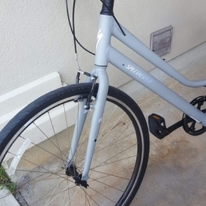 2017 Specialized Alibi c Silver, gray or bare metal