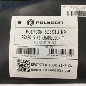 2021 Polygon SISKIU N9 Blue