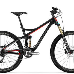 2015 Devinci Carbon Silver, gray or bare metal and Red