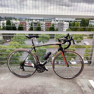 2011 Specialized Tarmac SL2 Comp Compact 105 Black and Red