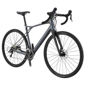 2020 GT Bicycles GT Grade Elite Carbon Silver, gray or bare metal