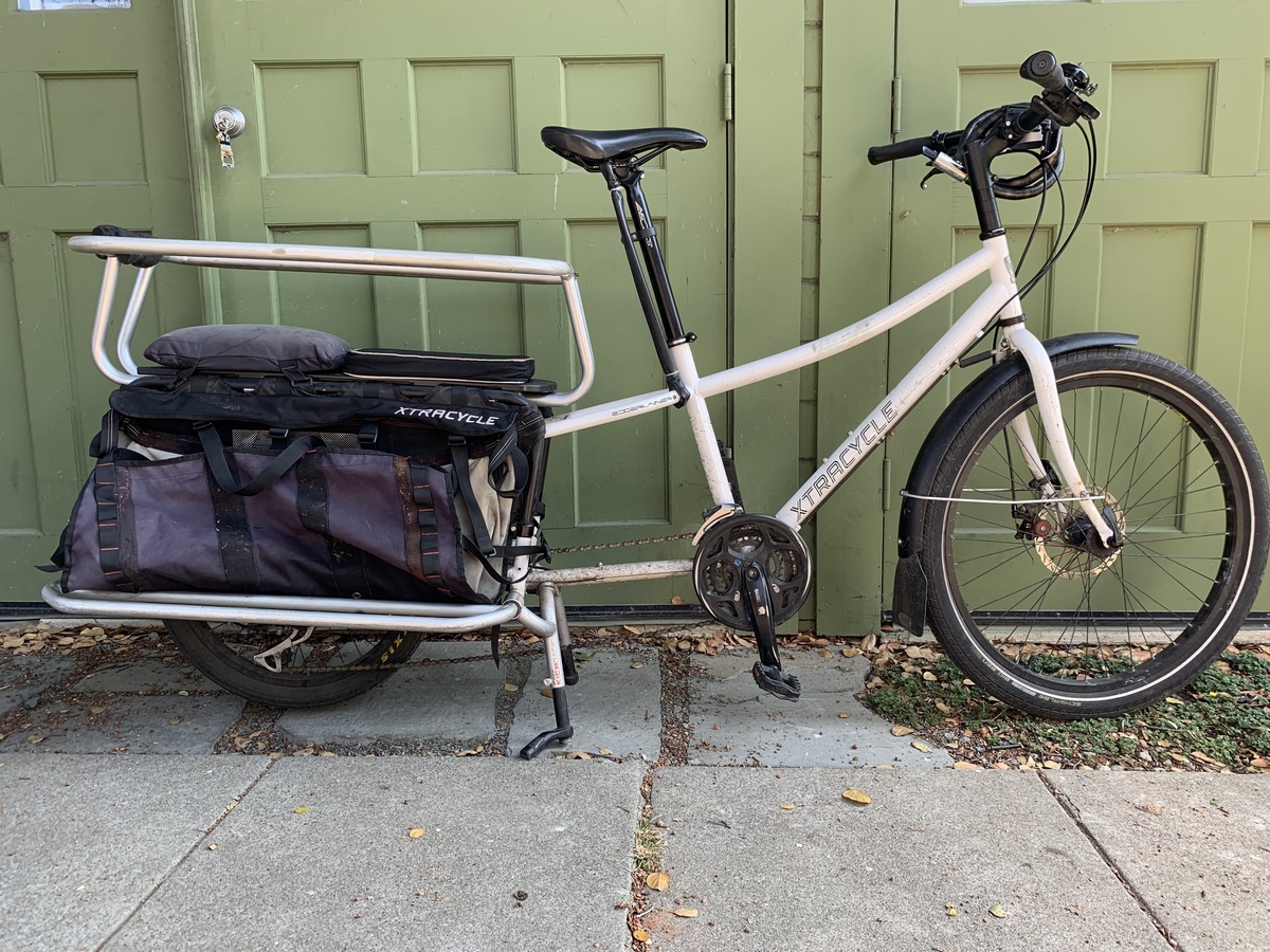 2014 Xtracycle edgerunner cargo bike (rear storage)