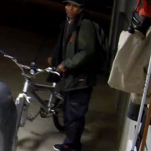 Bike Thief caught on camera