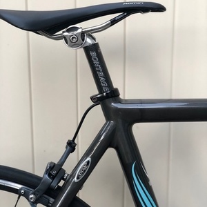 2007 Trek Madone 5.0 WSD Silver, gray or bare metal