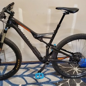 2015 Specialized Camber Expert Carbon 29 Black and Orange