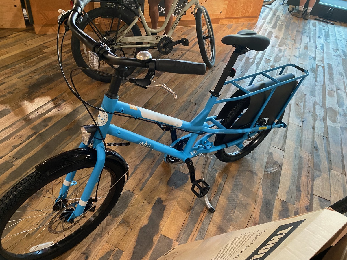 2021 Yuba Kombi cargo bike (rear storage)