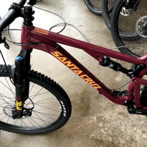 2019 Santa Cruz Tallboy Red and Yellow or Gold