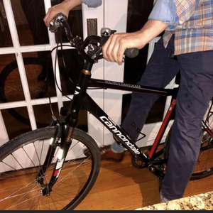2017 Cannondale Men’s large mountain type bike Black