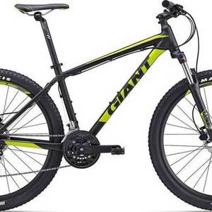 2017 Giant Talon 3 Black and Green