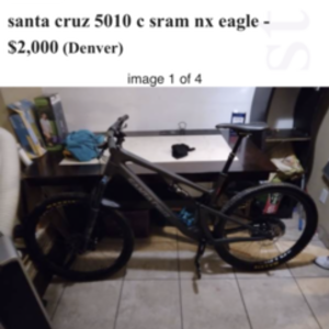 2020 Santa Cruz 5010c Black