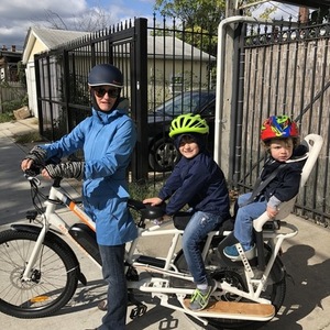 2018 Rad Power Bikes Wagon cargo bike (rear storage) White