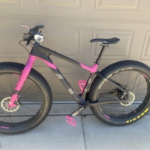 2021 Salsa Beargrease Black and Pink