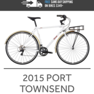 2015 Raleigh Port Townsend-Rainier Beer edition White