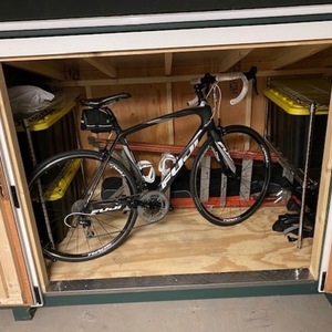 2013 Fuji Gran Fondo 2.1 C Black and Silver, gray or bare metal