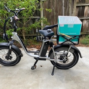 2021 Rad Power Bikes Rad Runner plus Silver, gray or bare metal